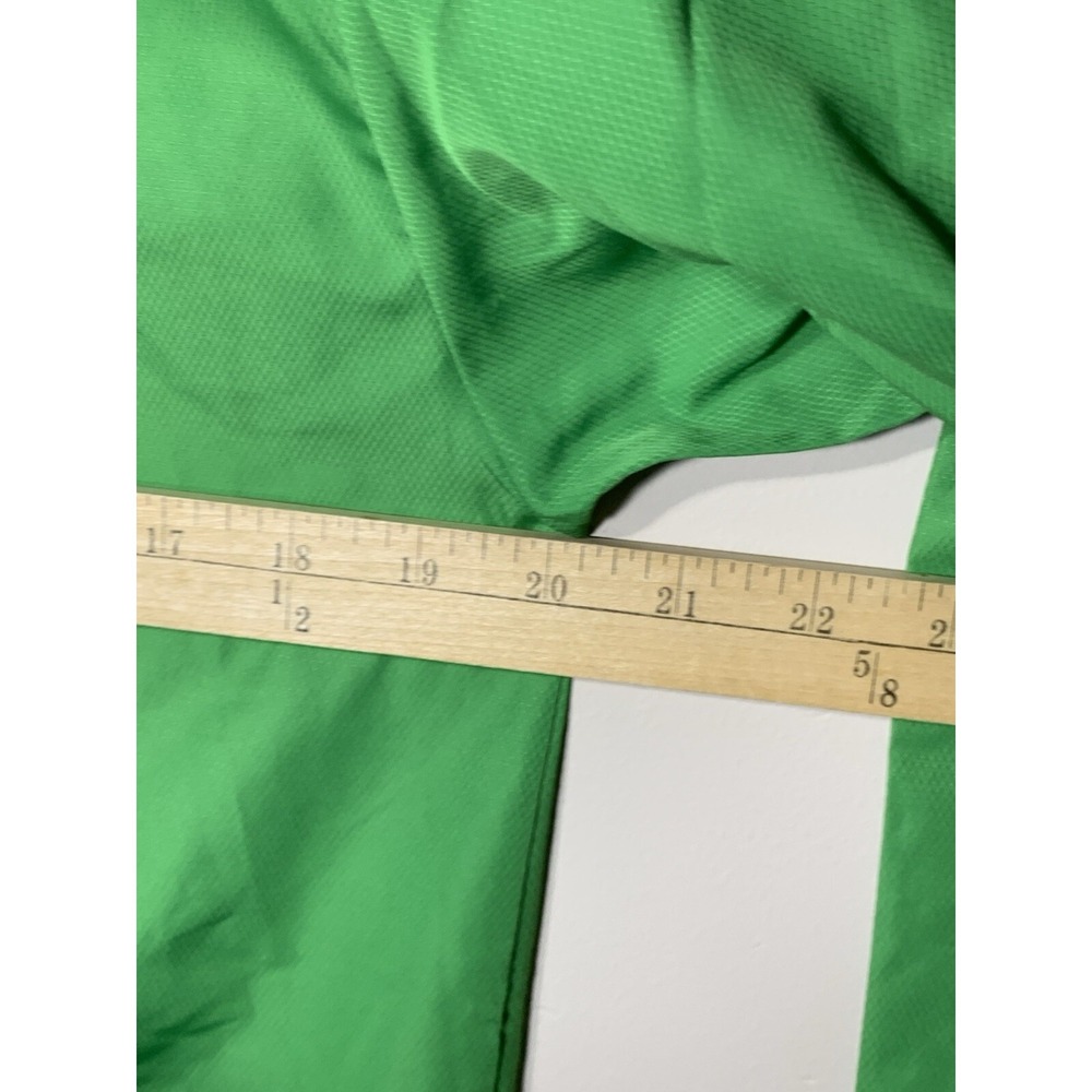 New Balance New York Marathon Windbreaker Jacket Womens S Green Hooded Running - Picture 5 of 10